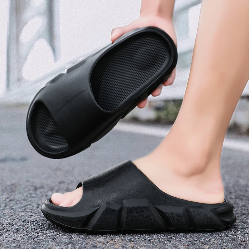 夏季一字拖男士新款ins软底凉拖户外运动情侣款一字拖鞋女士外穿