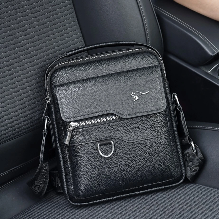 头层牛皮男士包包竖款手提单肩斜挎背包真皮休闲多功能肩包新款包