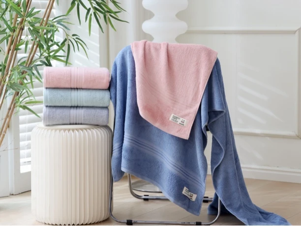 丝路竹纤维抗菌浴巾80✖️160加厚秋冬浴巾吸水柔软