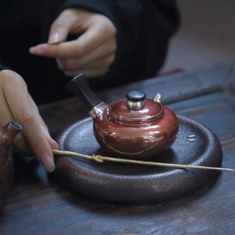 怦然心动·【盈满】侧把铜壶110cc