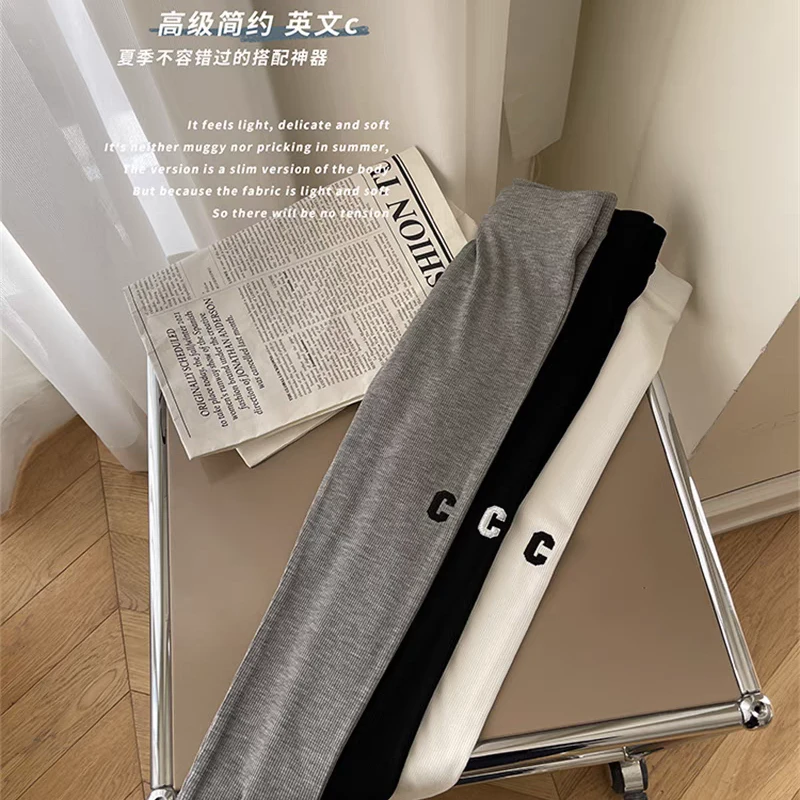 韩版女童打底裤2025秋季新款外穿弹力裤子洋气儿童休闲紧身长裤潮