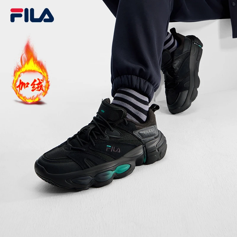 Fila/斐乐ET WE【加绒异行鞋】冬新款复古运动休闲老爹鞋F12W342119