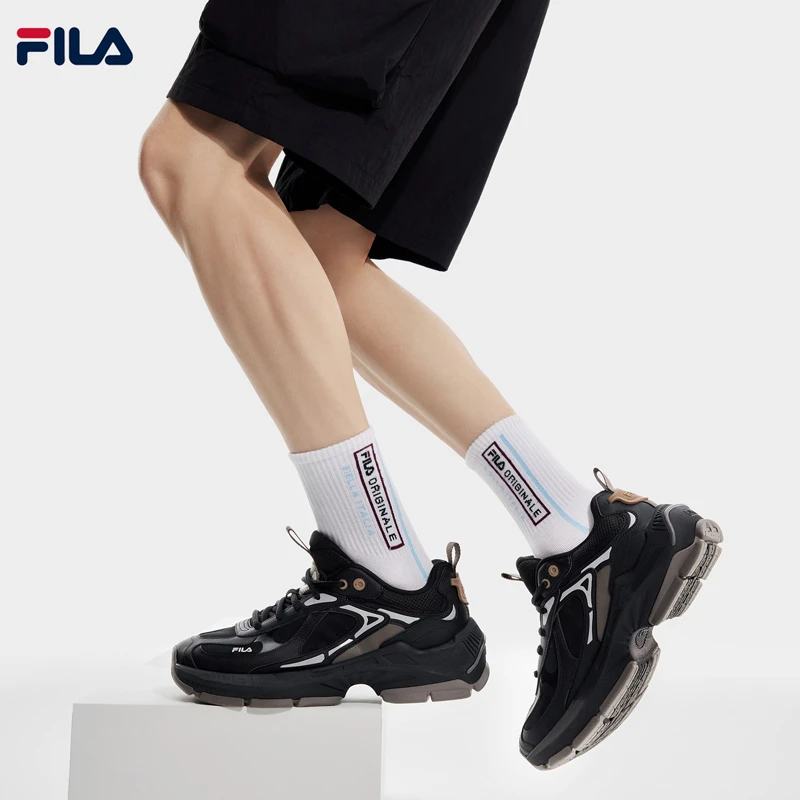 Fila/斐乐【CICLONE风暴鞋】潮流男时尚复古厚底老爹鞋F12M411103F