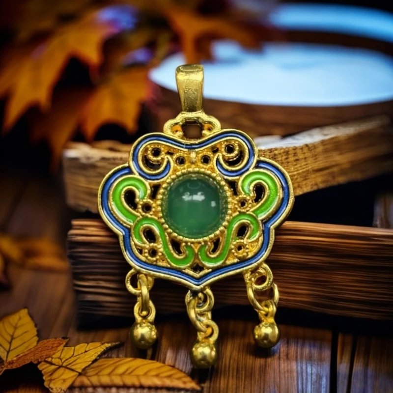 千禧甄选如意锁流苏吊坠（多样性发货）