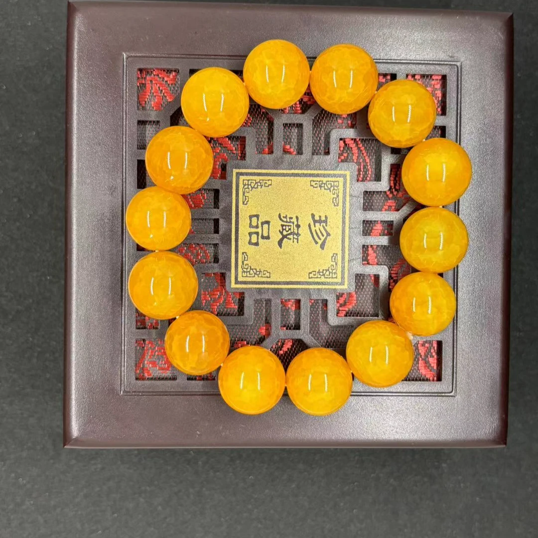 千禧珠宝玄黄帝珠龙纹手串卡14M