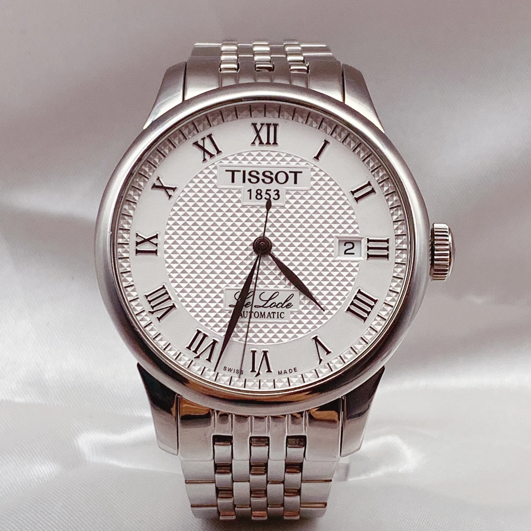95新 Tissot/天梭 正品天梭/力洛克系列/自动机械男表39.5mm表径