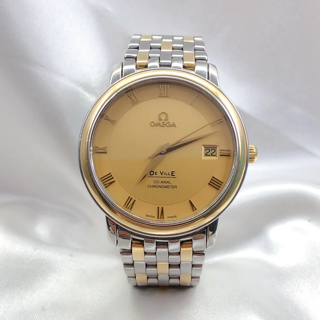 95新 Omega/欧米茄 正品欧米茄/碟飞系列/自动机械男表36.5mm表径