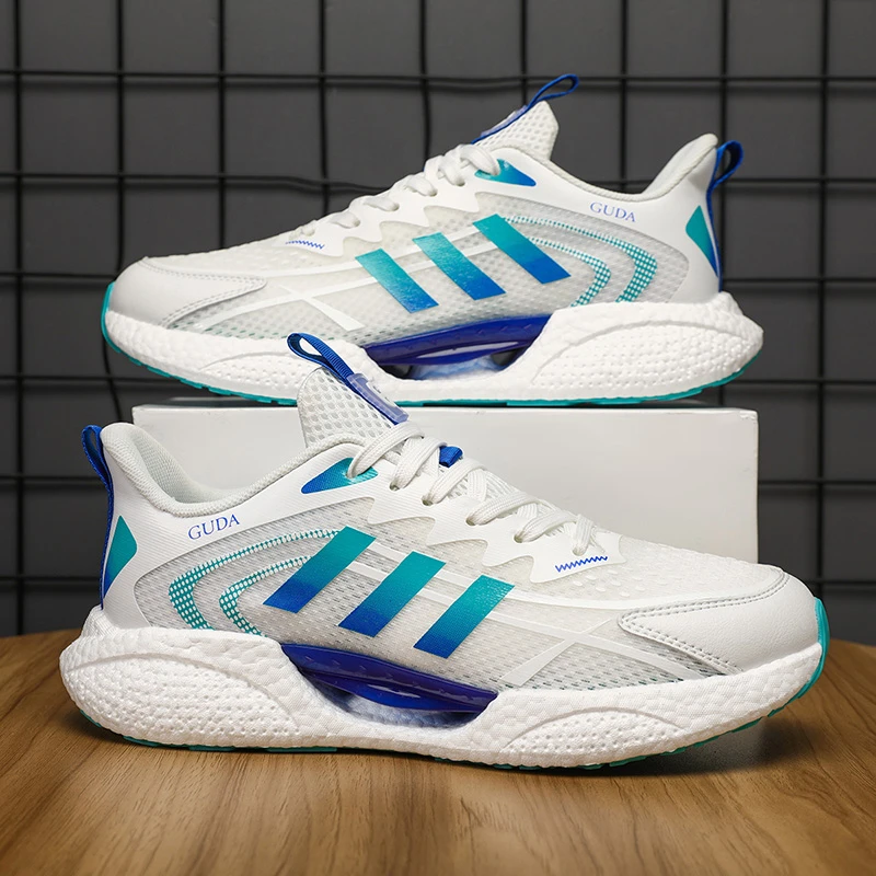 夏季新款舒适百搭运动时尚休闲软轻便跑步运动情侣鞋0101