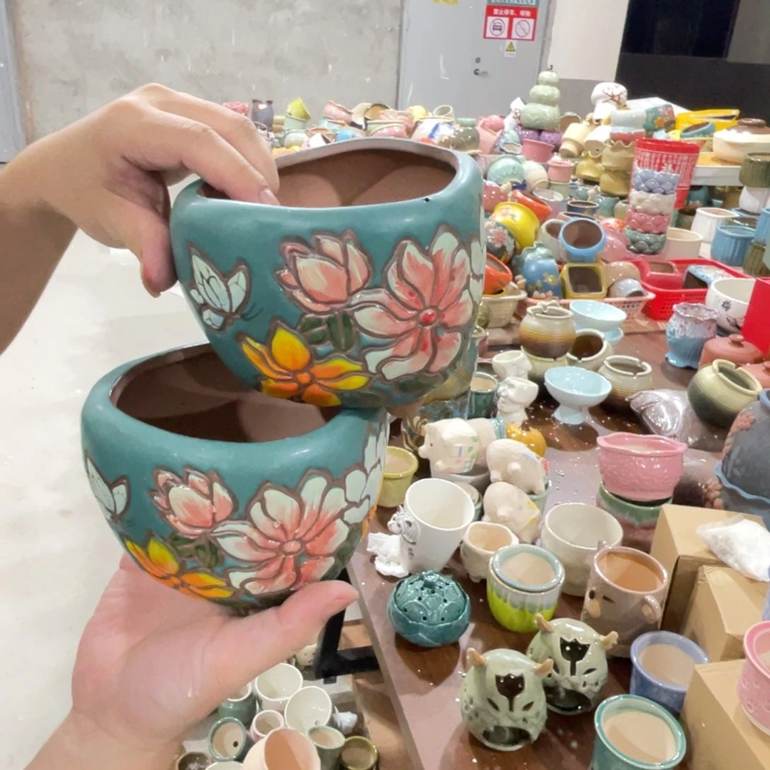 红陶20CM以下瑕疵