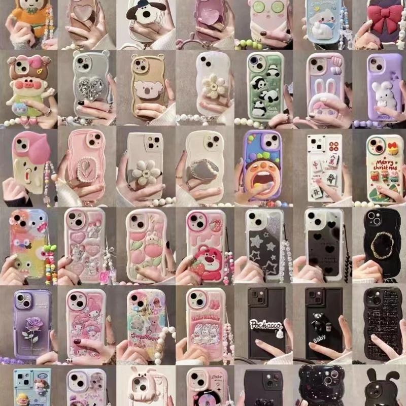 苹果手机壳INS风可爱卡通硅胶壳保护2个备注型号