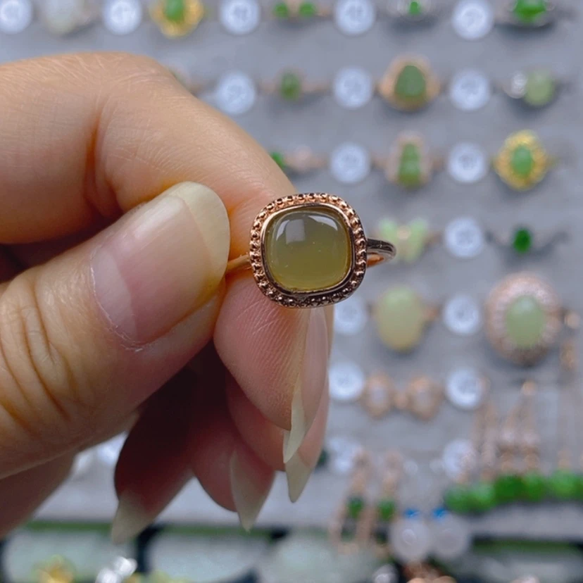 【闪购商品】和田玉戒指合金