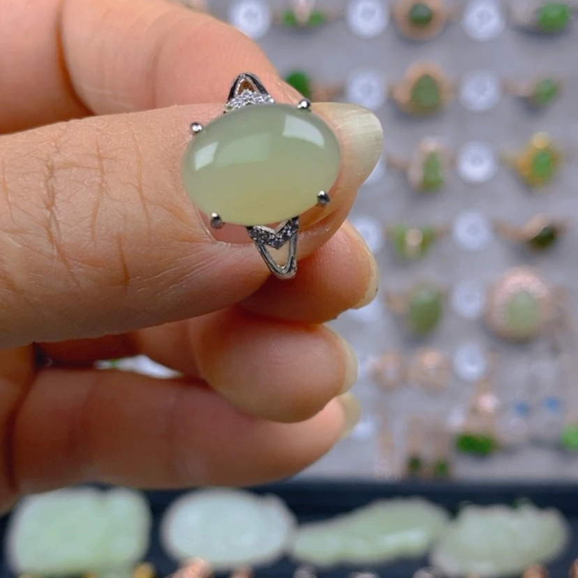 【闪购商品】和田玉戒指合金