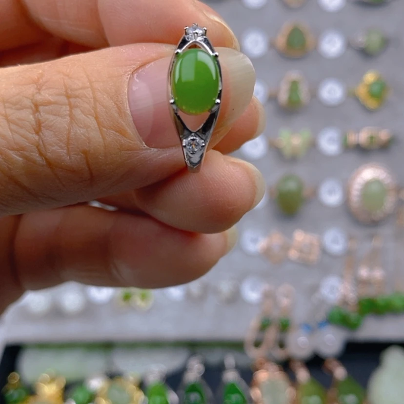 【闪购商品】和田玉戒指合金