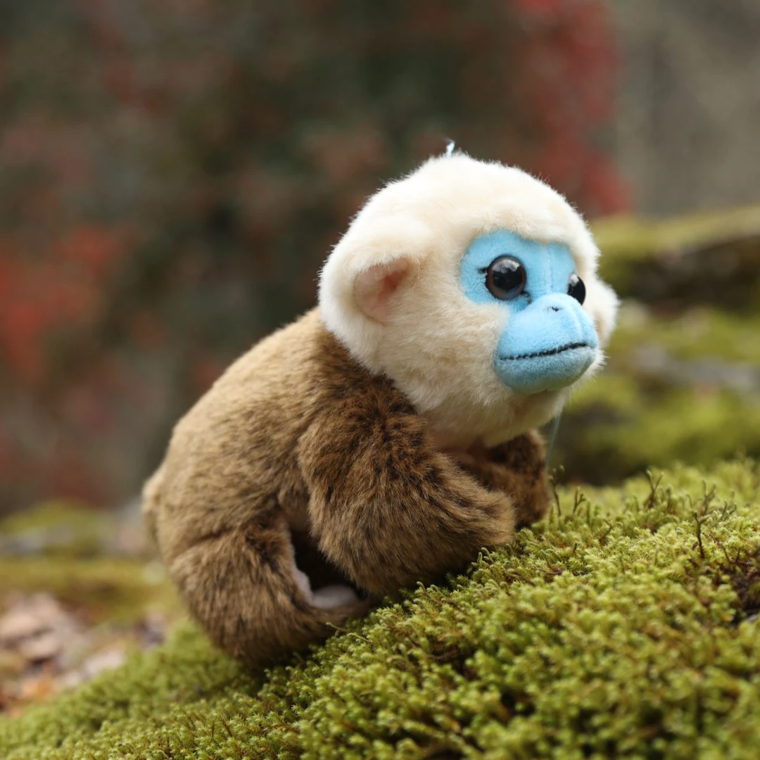 【神农尚礼】神农架金丝猴IP文创系列产品玩偶  20cm 金丝猴啪啪圈