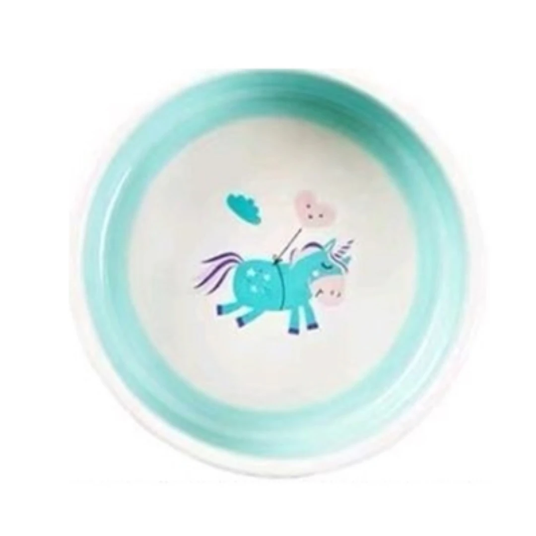 伊丽 独角兽系列宠物陶瓷碗 227g/个 食盆 猫咪餐盆 狗狗餐盆 宠物用品 猫狗通用