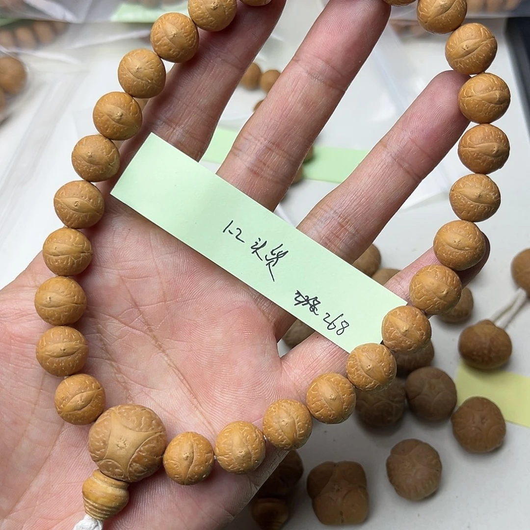 凤眼菩提手串精品头货正圆手持1.2