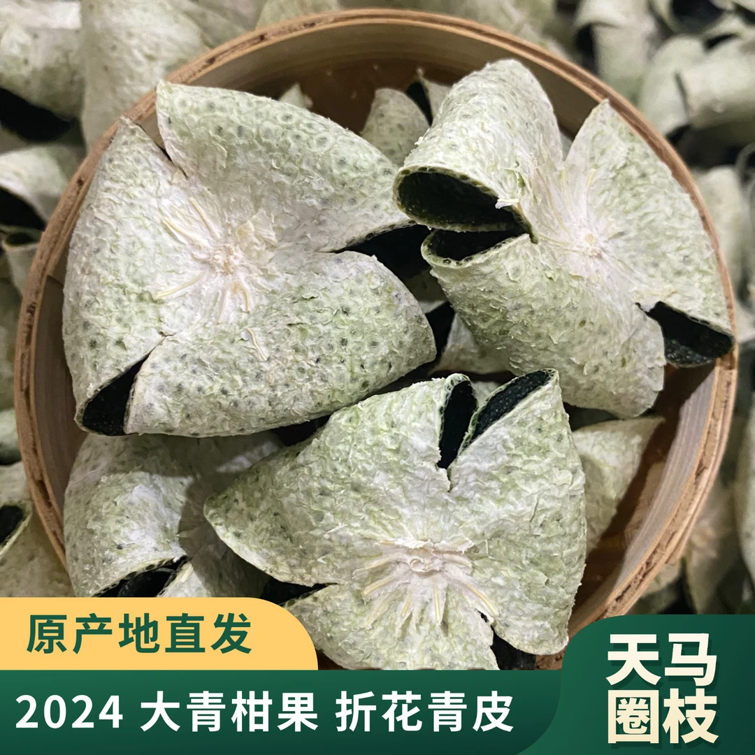 2024年天马圈枝大青皮新会陈皮