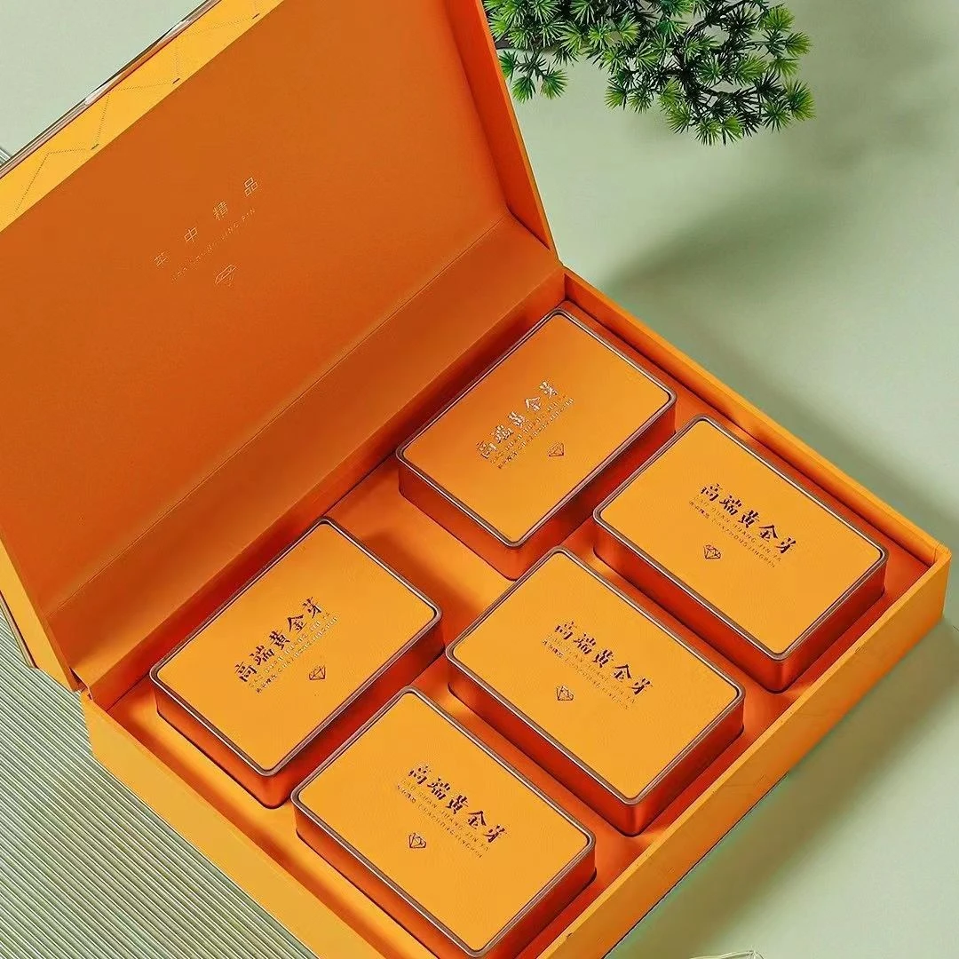 2025年新茶安吉特级新茶茶叶礼盒装高档奶浓香型高端黄金茶