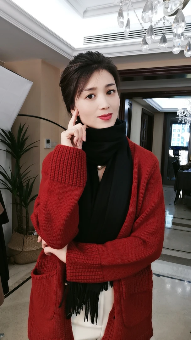 YG-秋冬保暖百搭大毛衣加厚纯色韩版