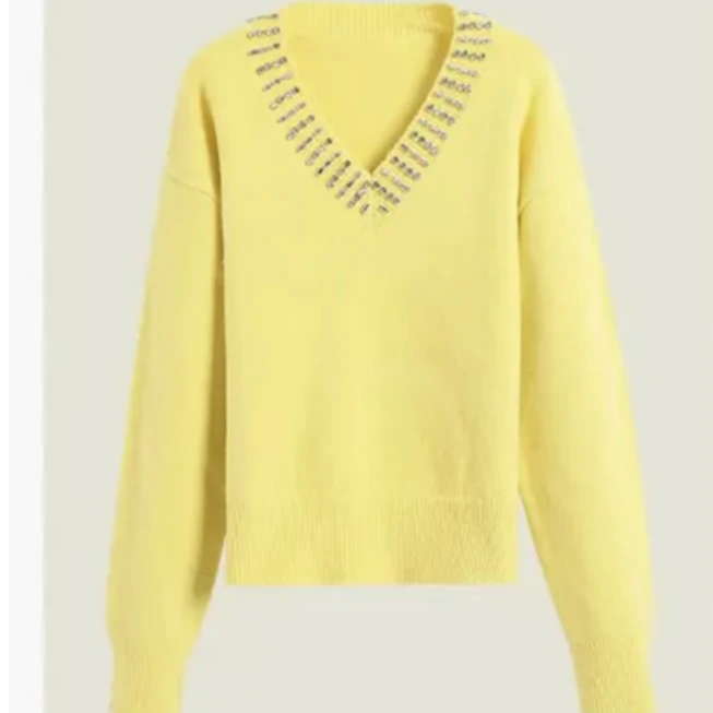 冬季重工设计感百搭女款毛衣tz-88108