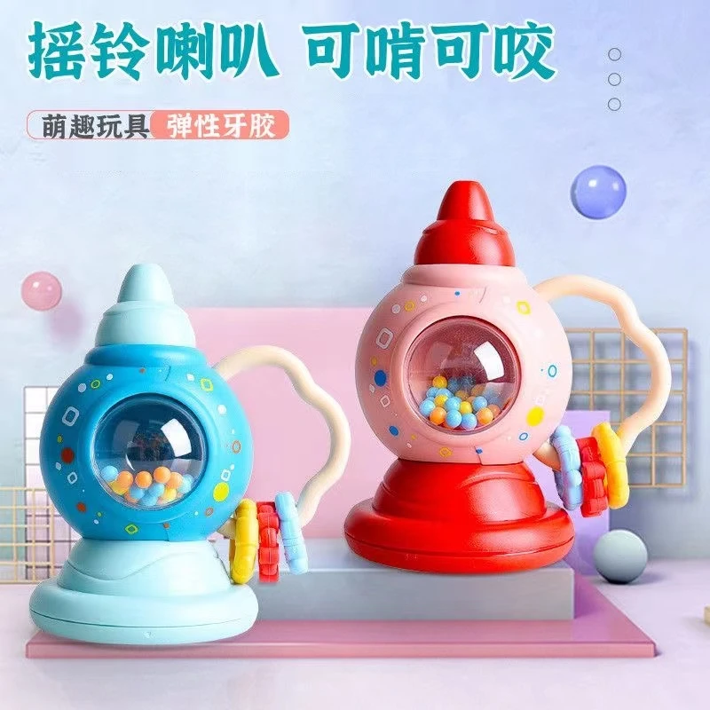 儿童喇叭玩具婴幼儿乐器一岁宝宝口哨吹吹乐小孩摇铃吉他沙锤玩具