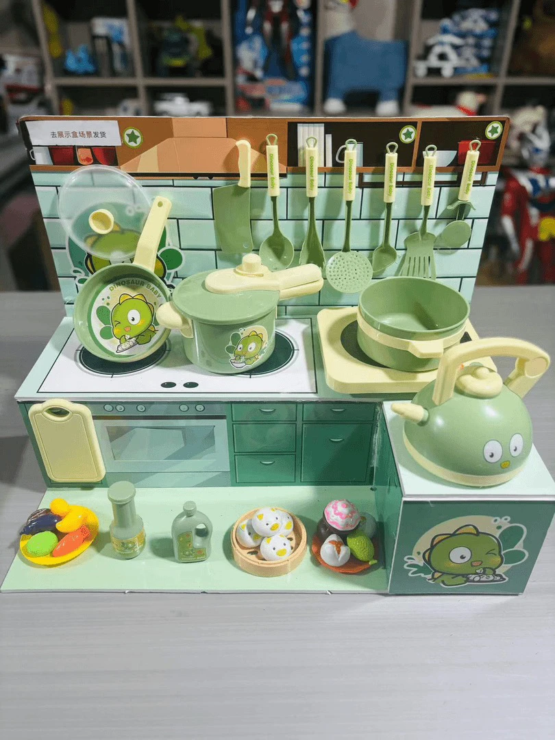 30件套厨房过家家玩具配件 款式随机（无灶台 无展示盒）