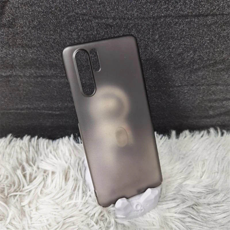 适用华为p30pro手机壳全包透黑硬壳超薄p30pro半透明磨砂壳pc
