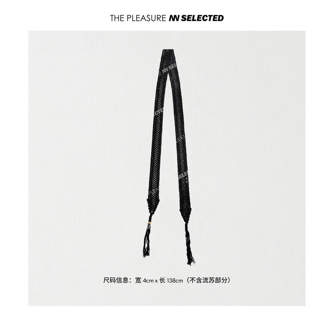 NiannNiann 小众时尚复古精致高级感配饰钩针围巾13215