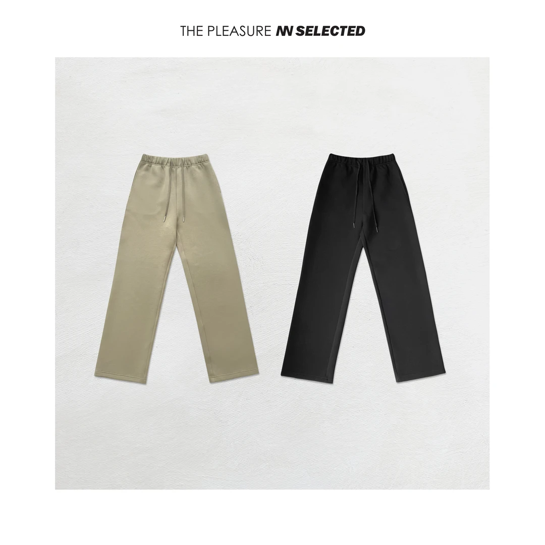 NiannNiann 高级秋冬女装极简风显瘦气质纸片卫裤 13467