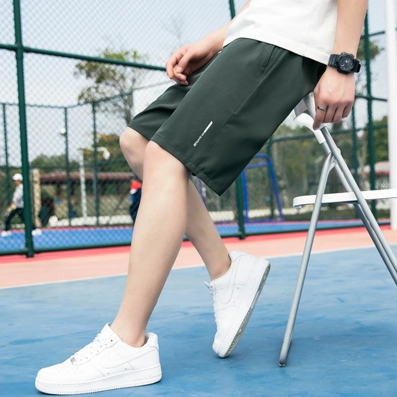 《99买①送①》夏季男士运动休闲短裤潮流速干五分裤百搭宽松透气大码