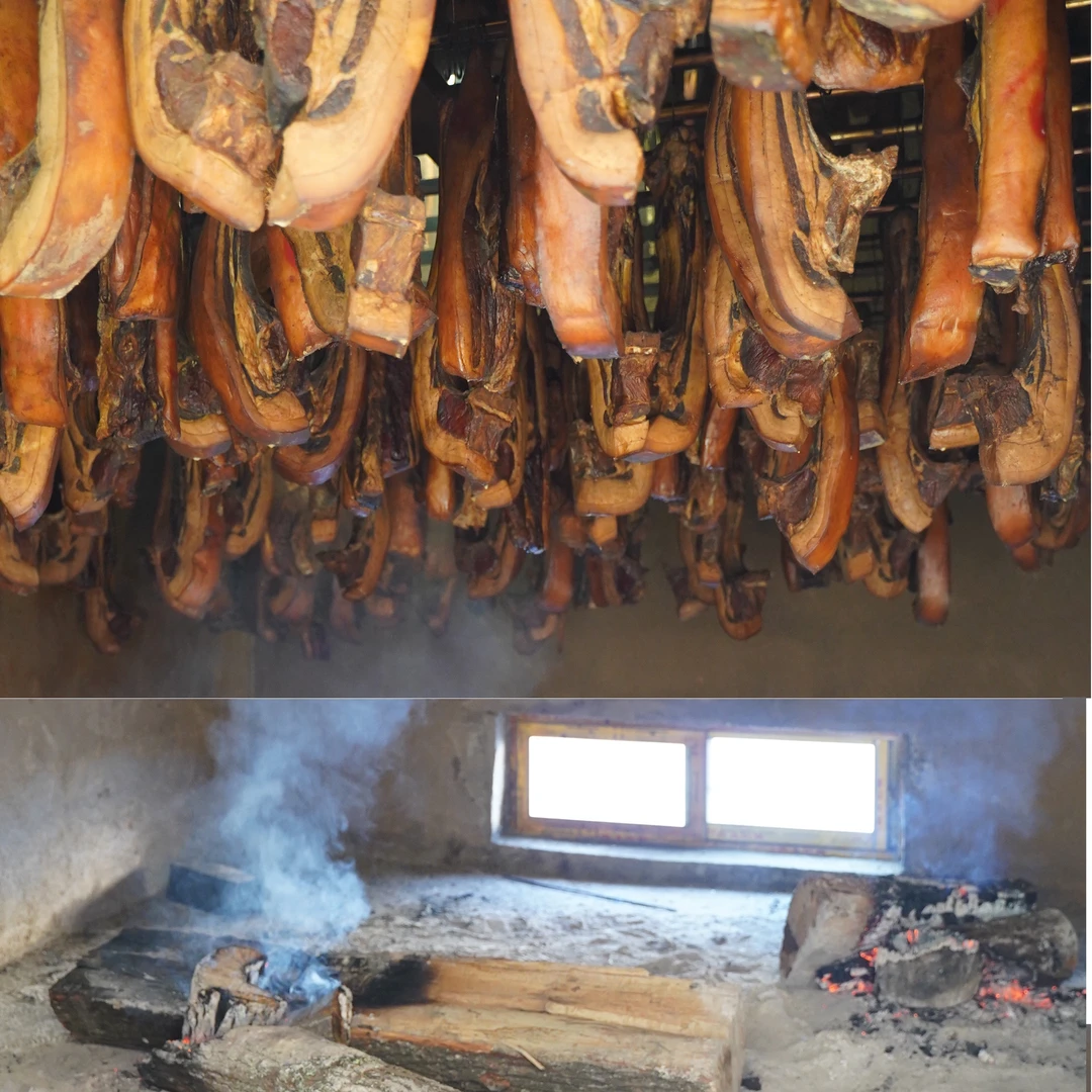 2号链接 黑香猪城口老腊肉传统工艺腊味