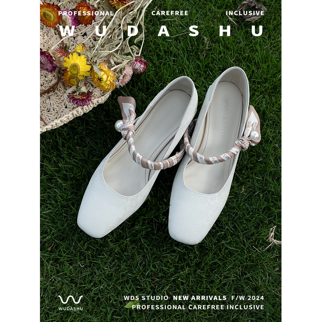 穿高跟鞋的吴大叔2024夏新中式一字扣复古百搭舒适玛丽珍13-303S