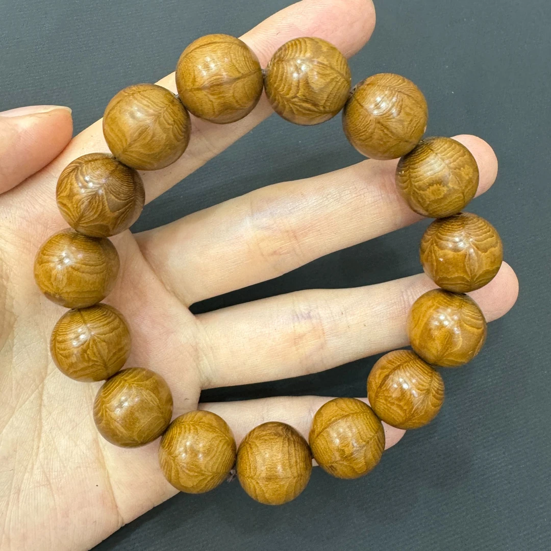 【A107】六道木1.5素圈单圈手串