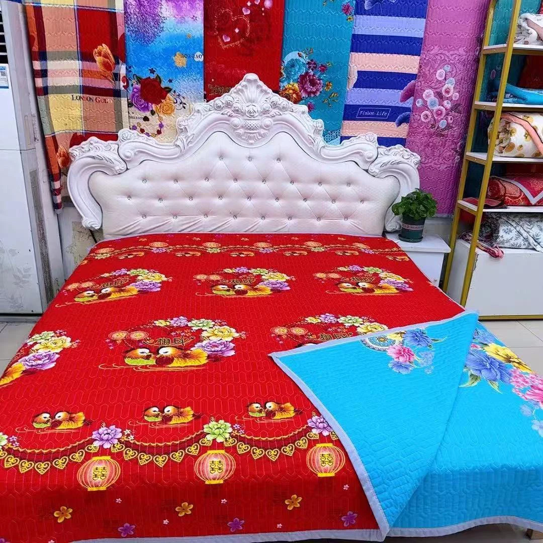 小鸳鸯 双面床盖 2米乘2.3米 加厚夹棉