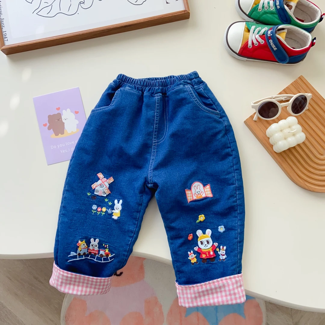 宝宝男童牛仔裤儿童裤子童装春秋长裤洋气休闲裤夏季外穿牛仔裤