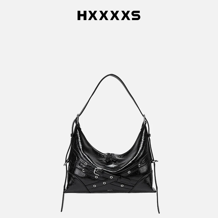 HXXXXS绷带hobo包单肩包大容量男女包包流浪包时尚