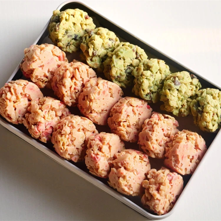 7款燕麦脆视频课程（专题课）新年礼盒抱抱桶春节甜点教程