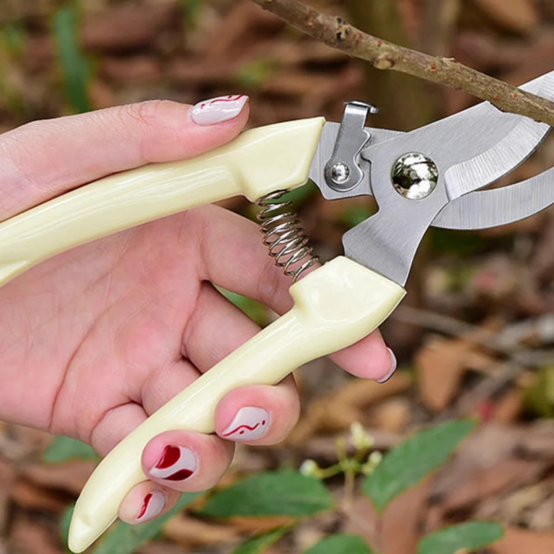 园艺剪刀直头 弯头 花枝剪刀修枝剪刀园林剪刀剪果树盆栽绿植修枝