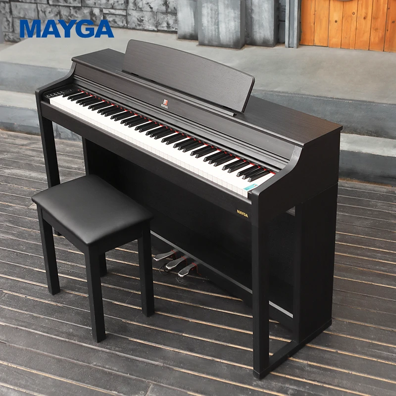 美嘉(MAYGA) MH-27专业88键重锤数码钢琴专业初学演奏考级电钢琴