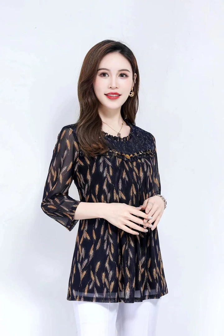 【二姐潮牌】品牌 台湾纱 衬衫 Y721-19