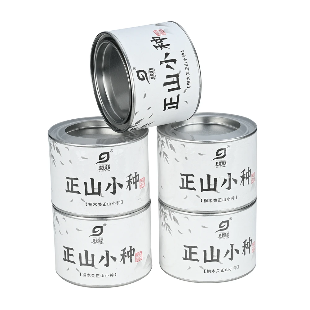 [拍四发五]武夷山正山小种经典蜜香正宗桐木关红茶罐装茶品200克