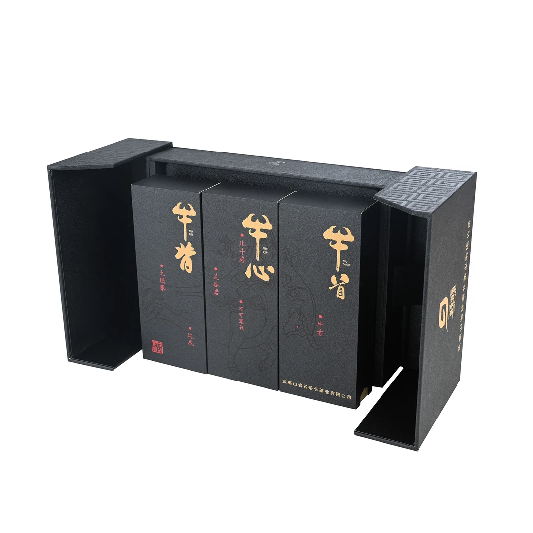 岩骨流香2023牛栏坑肉桂茶正宗武夷岩茶乌龙茶高端送礼盒装54克