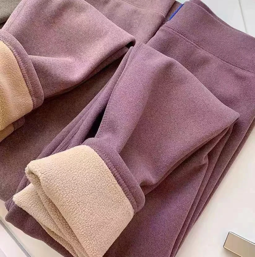 小也  升级版  3秒速热  驼R  加绒加厚 情侣保暖裤