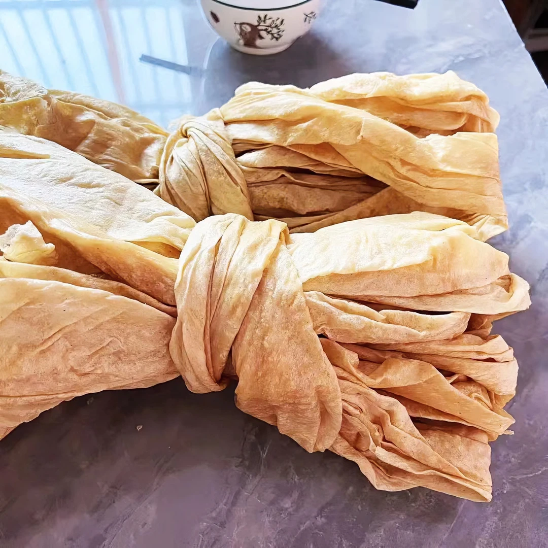 蛋白肉安徽阜阳农家特产大豆制品蛋白肉素肉豆皮人造肉含盐无盐装