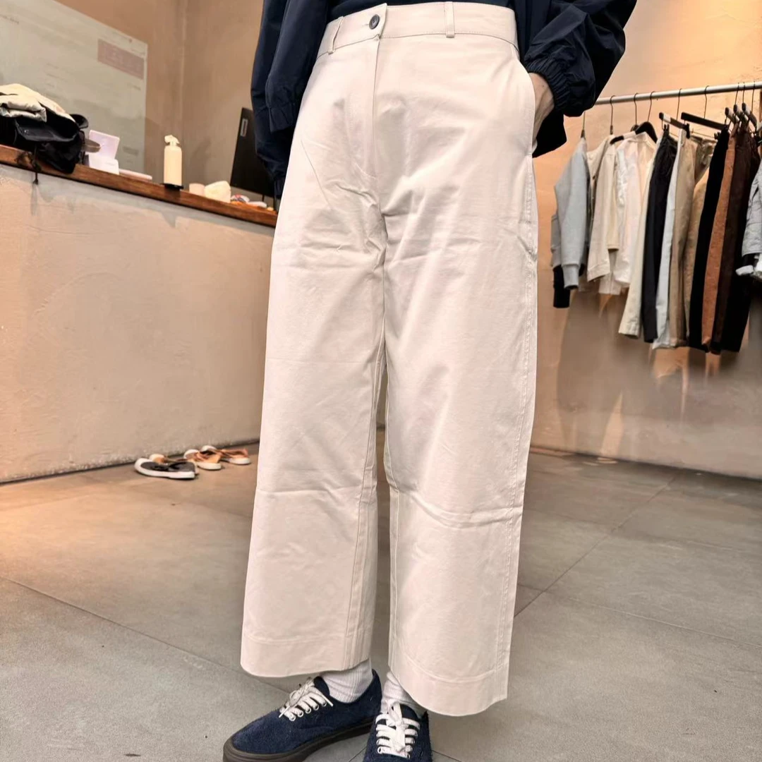 韩国进口日系直筒休闲裤
