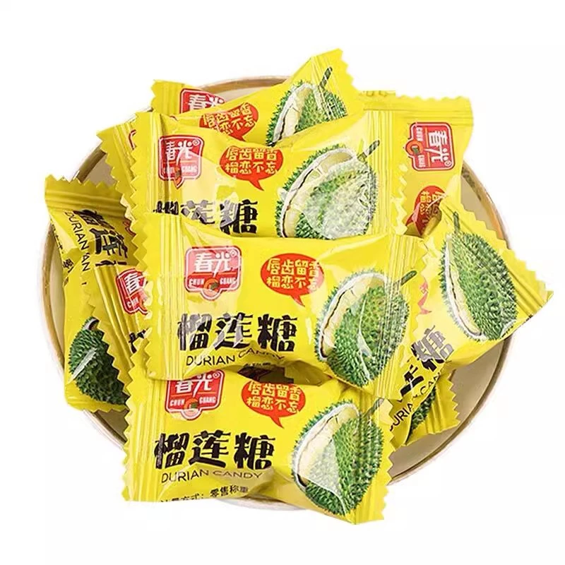 春光海南特产榴莲硬糖散称榴莲味水果硬糖喜糖果礼品零食小吃