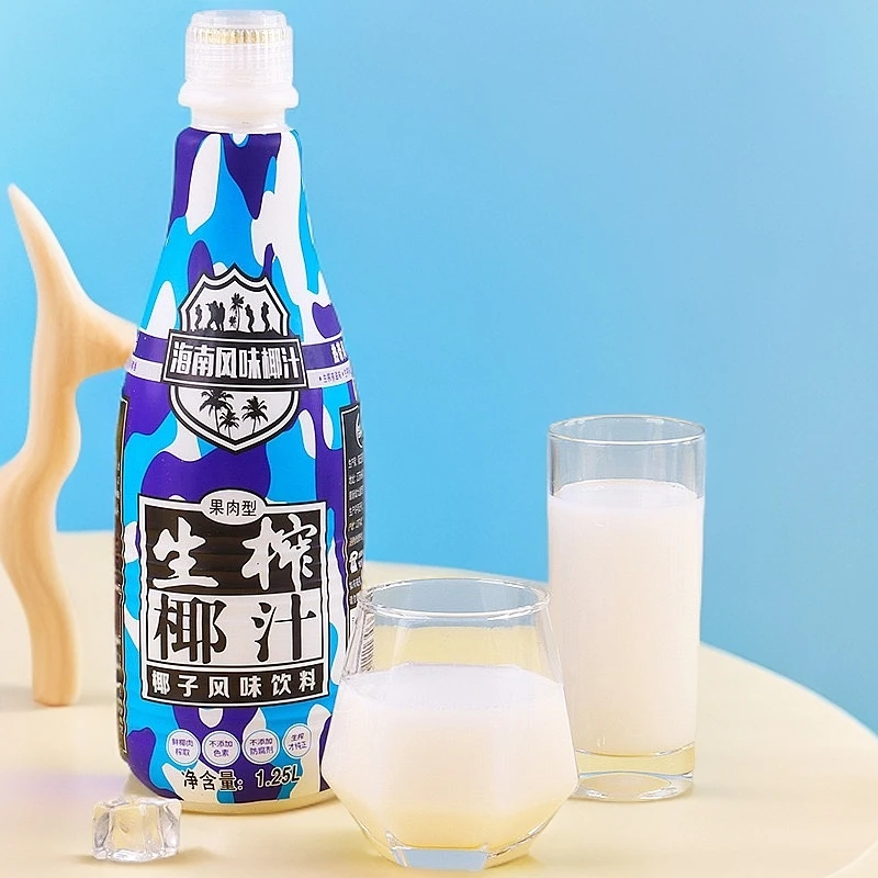 海南风味生榨椰子汁果肉型饮品椰子水鲜榨饮料餐饮宴席风味饮料