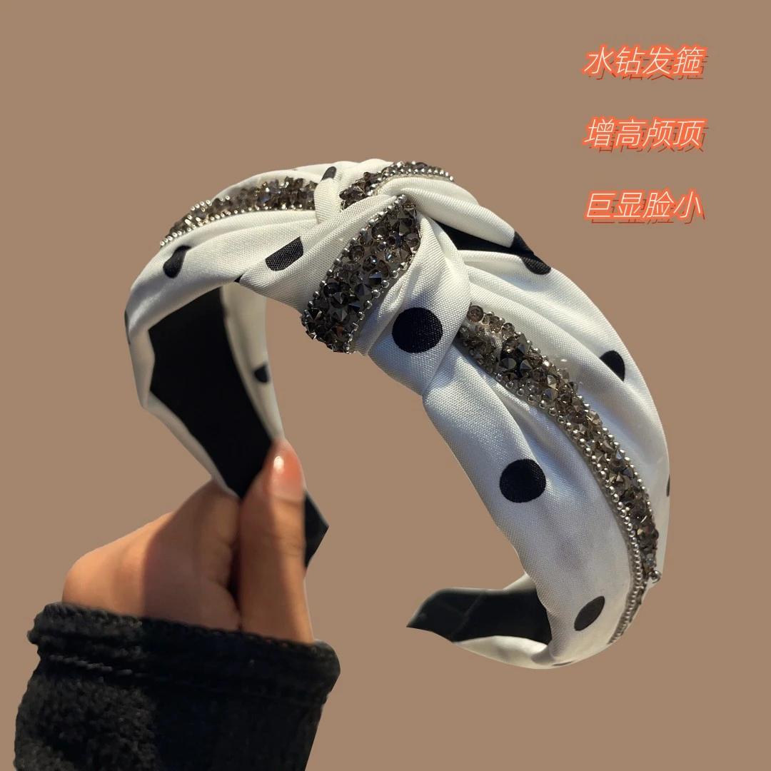 卿之所饰 非金属布艺发饰 发箍2024爆款洋气发卡网红宽头箍高颅顶