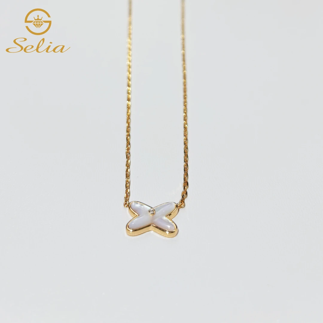 铜合金项链 时尚个性气质百搭X项链（40+5cm）SMXXL-9084