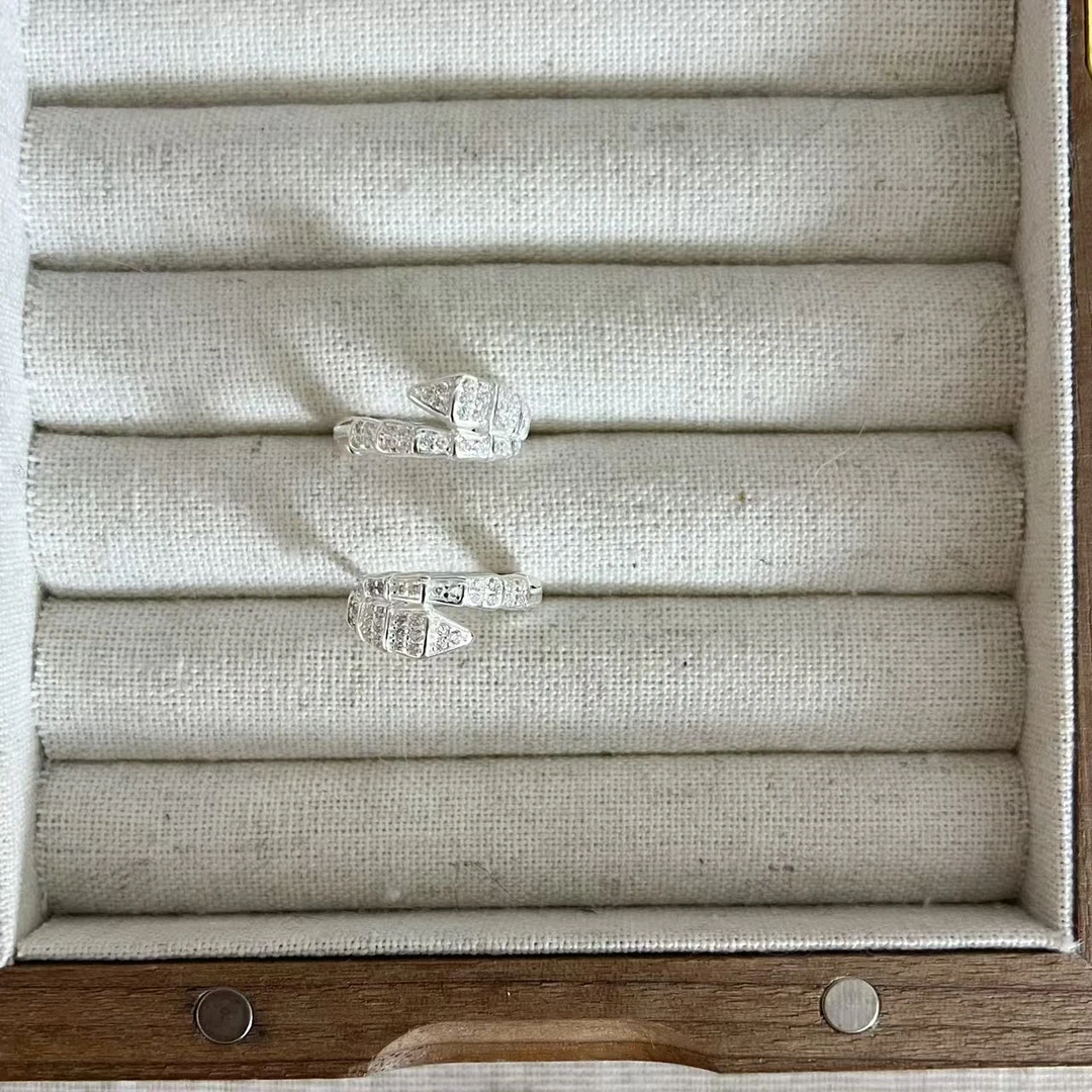 925银耳饰 JIUJIU【蛇型耳扣】耳扣款耳饰小众简约素款气质百搭12